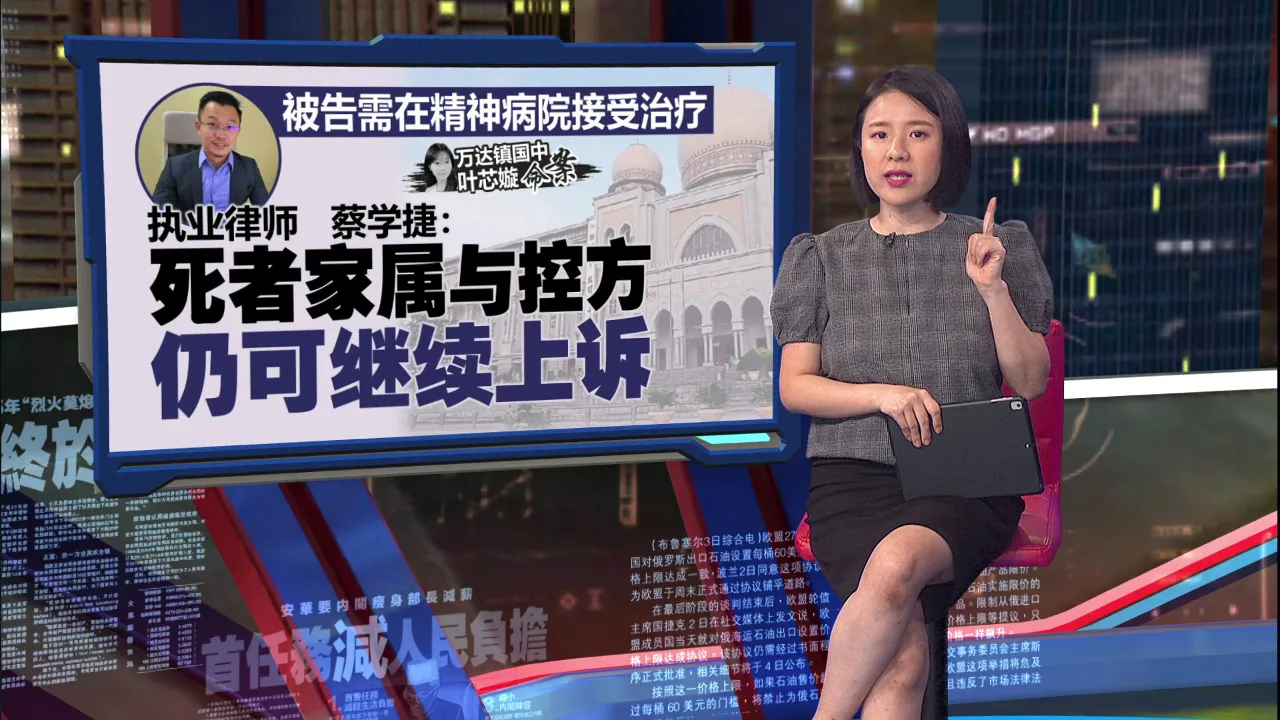 万达镇国中命案 | 专家作证案发时精神失常   辩方律师：被告行为不构刑事罪