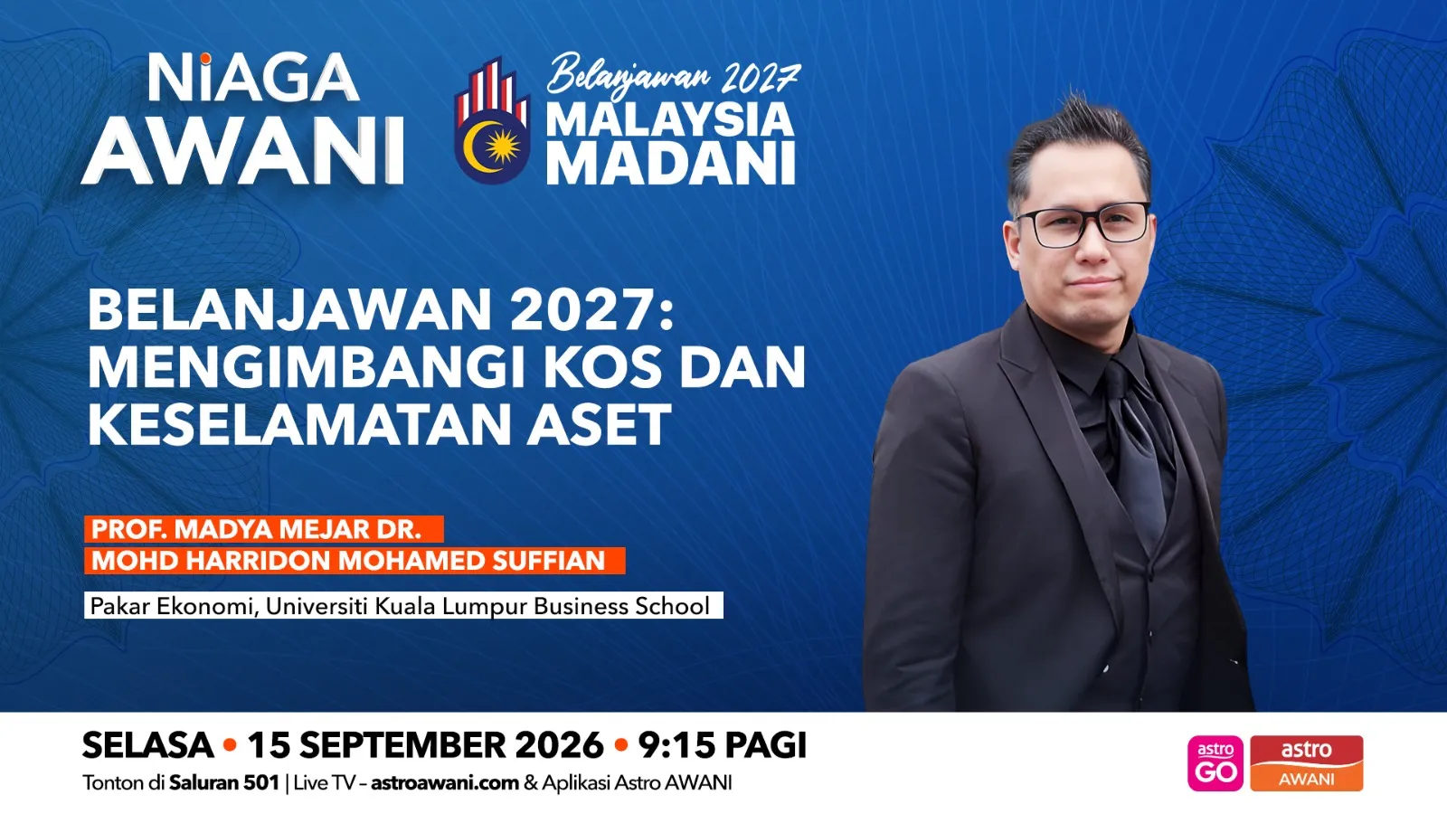 Pembaharuan aset negara: kos, Keselamatan dan ketelusan