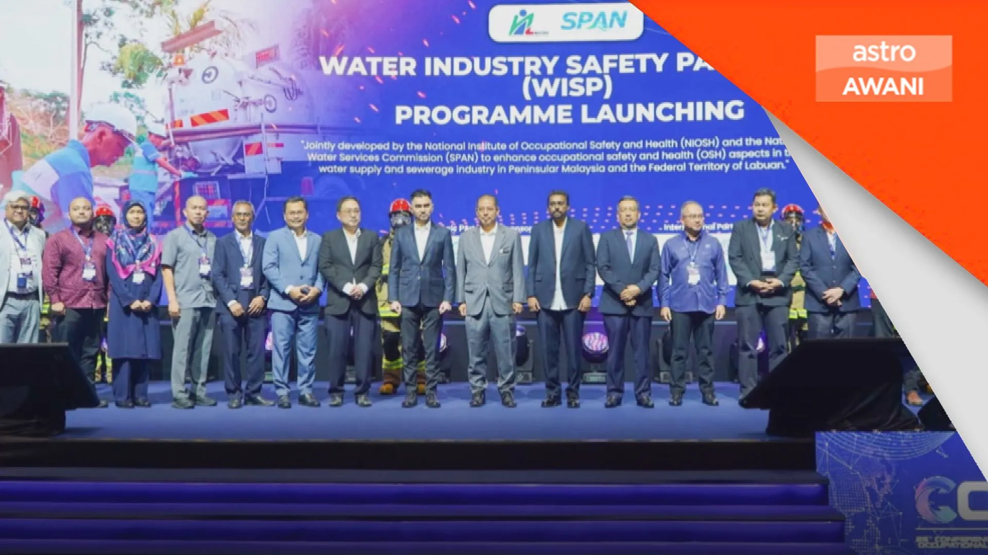SPAN dan NIOSH lancar WiSP, tingkat kesiapsiagaan keselamatan pekerja industri air