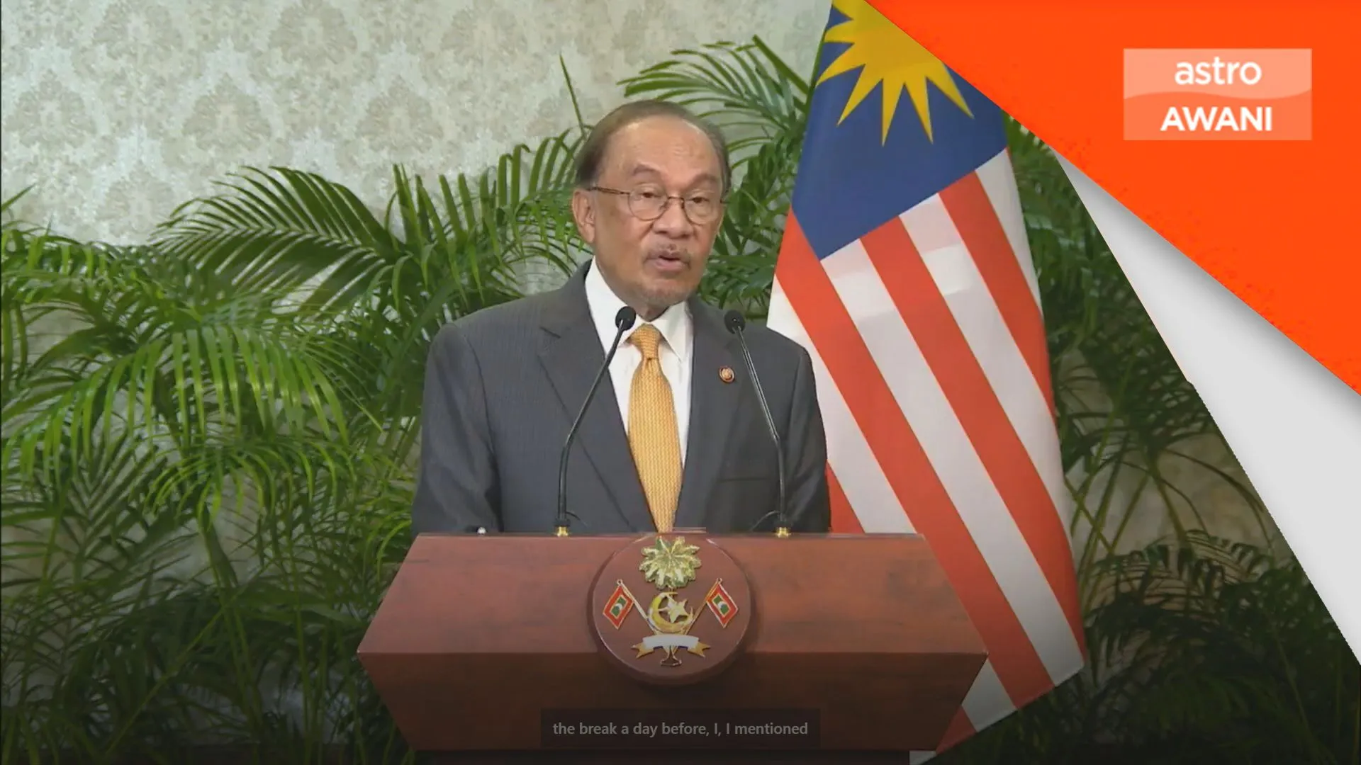 Anwar hargai sokongan Maldives terhadap Palestin