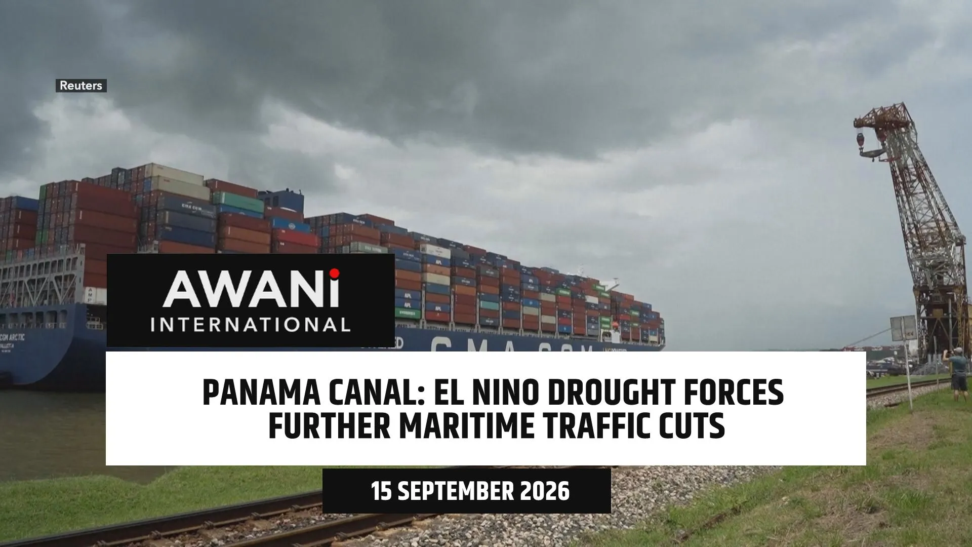 Panama canal traffic to be cut again as drought from El Nino worsens