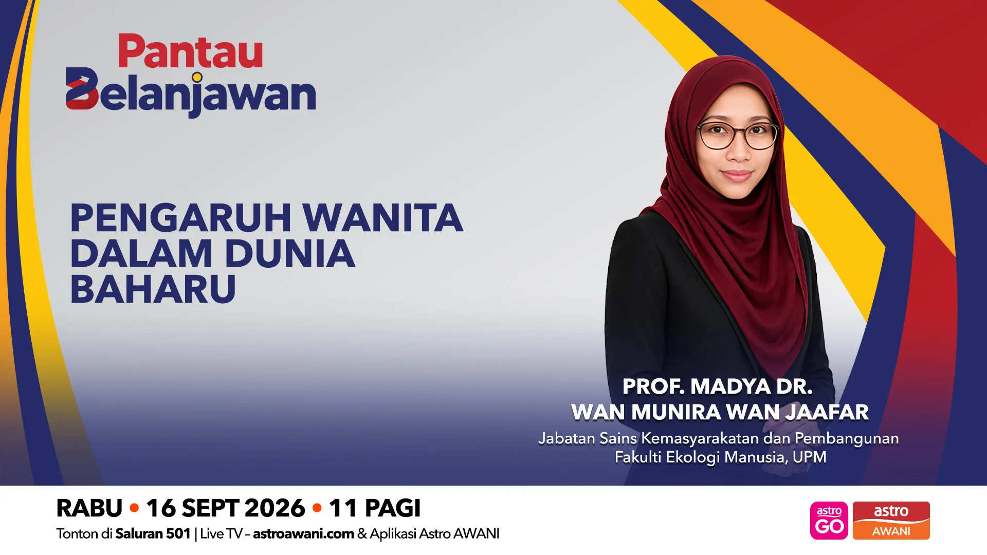 Pantau Belanjawan: Pengaruh wanita dalam dunia baharu