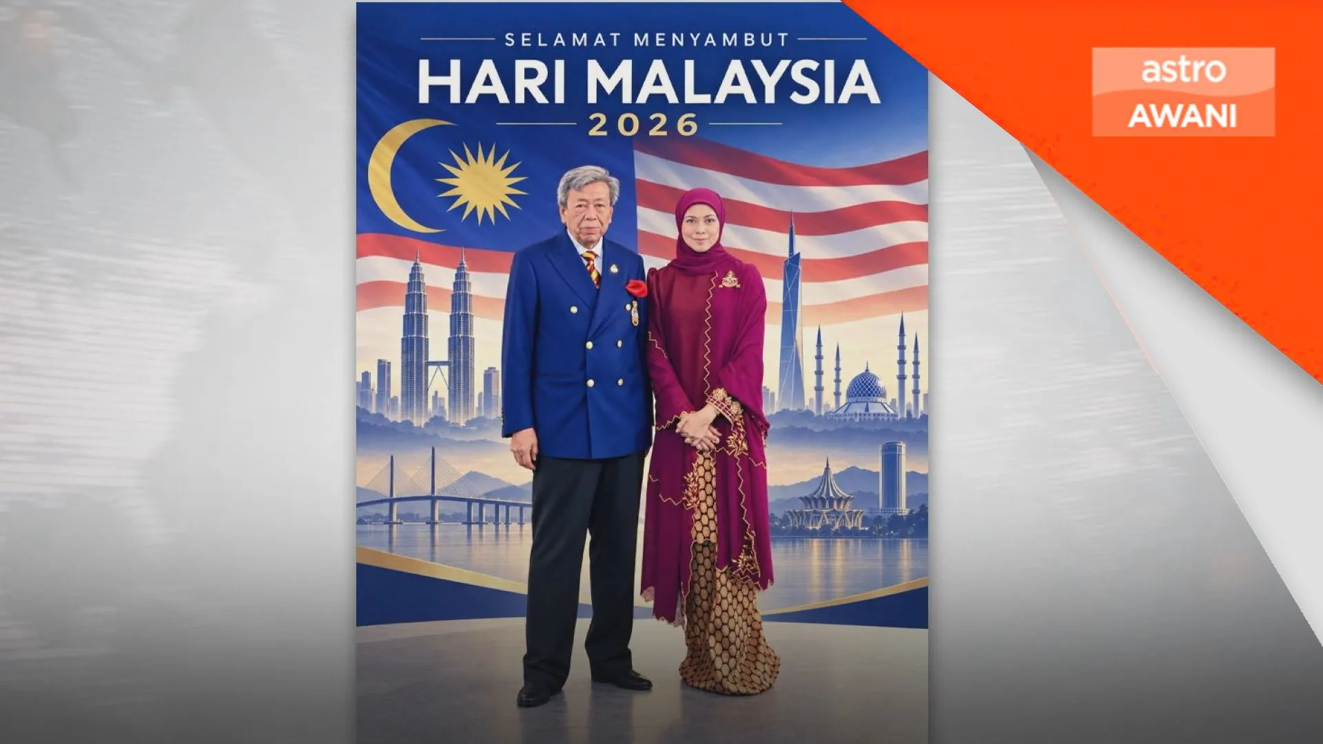 Sultan Selangor seru rakyat perkukuh perpaduan sempena Hari Malaysia