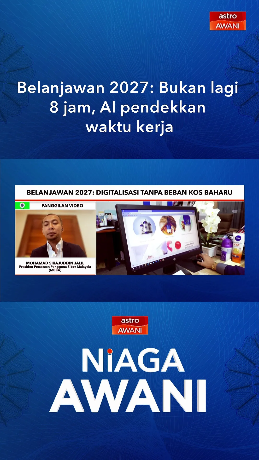 Belanjawan 2027: Bukan lagi 8 jam, AI pendekkan waktu kerja