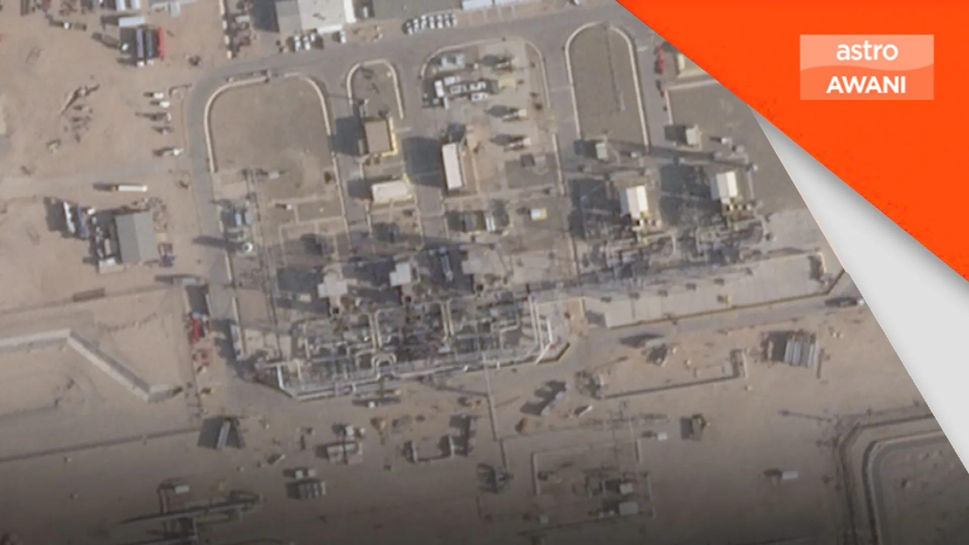 Imej satelit dedah kerosakan infrastruktur minyak Arab Saudi