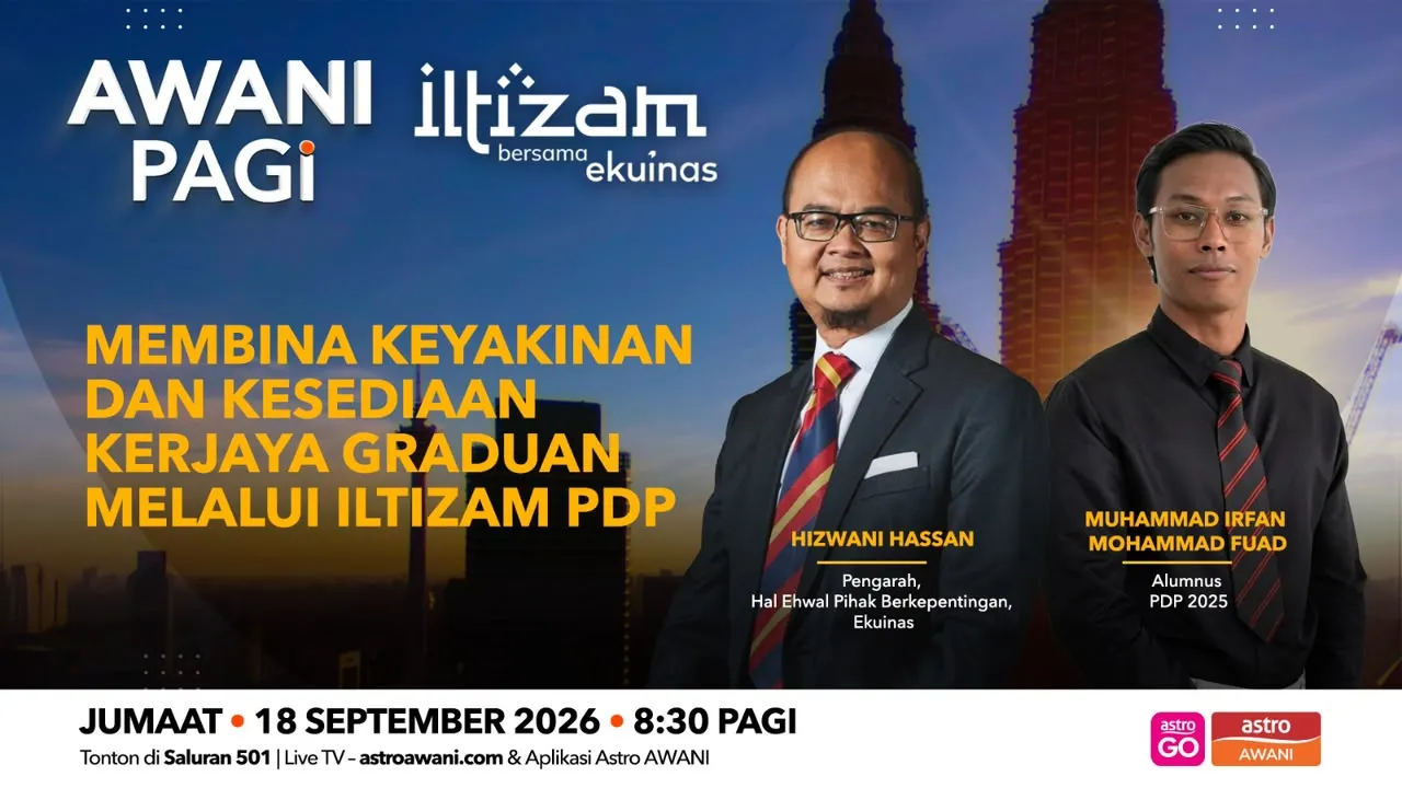 AWANI Pagi: Membina keyakinan dan kesediaan kerjaya graduan melalui Iltizam PDP