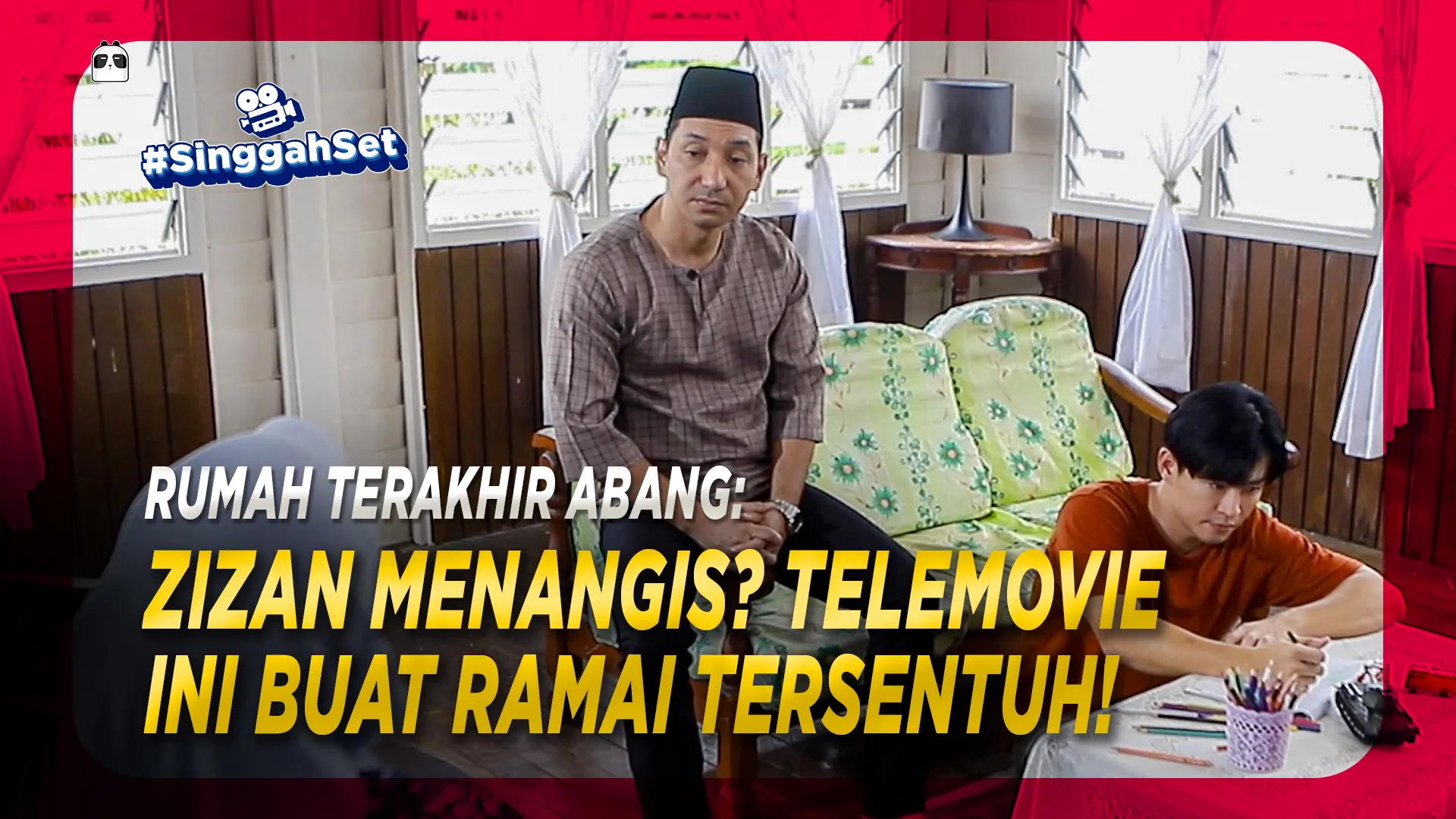 ZIZAN MENANGIS? TELEMOVIE NI BUAT RAMAI TERSENTUH | #SinggahSet