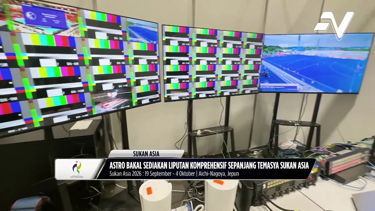 Astro akan membekalkan jumlah siaran dan saluran mencukupi bagi aksi Sukan Asia 2026