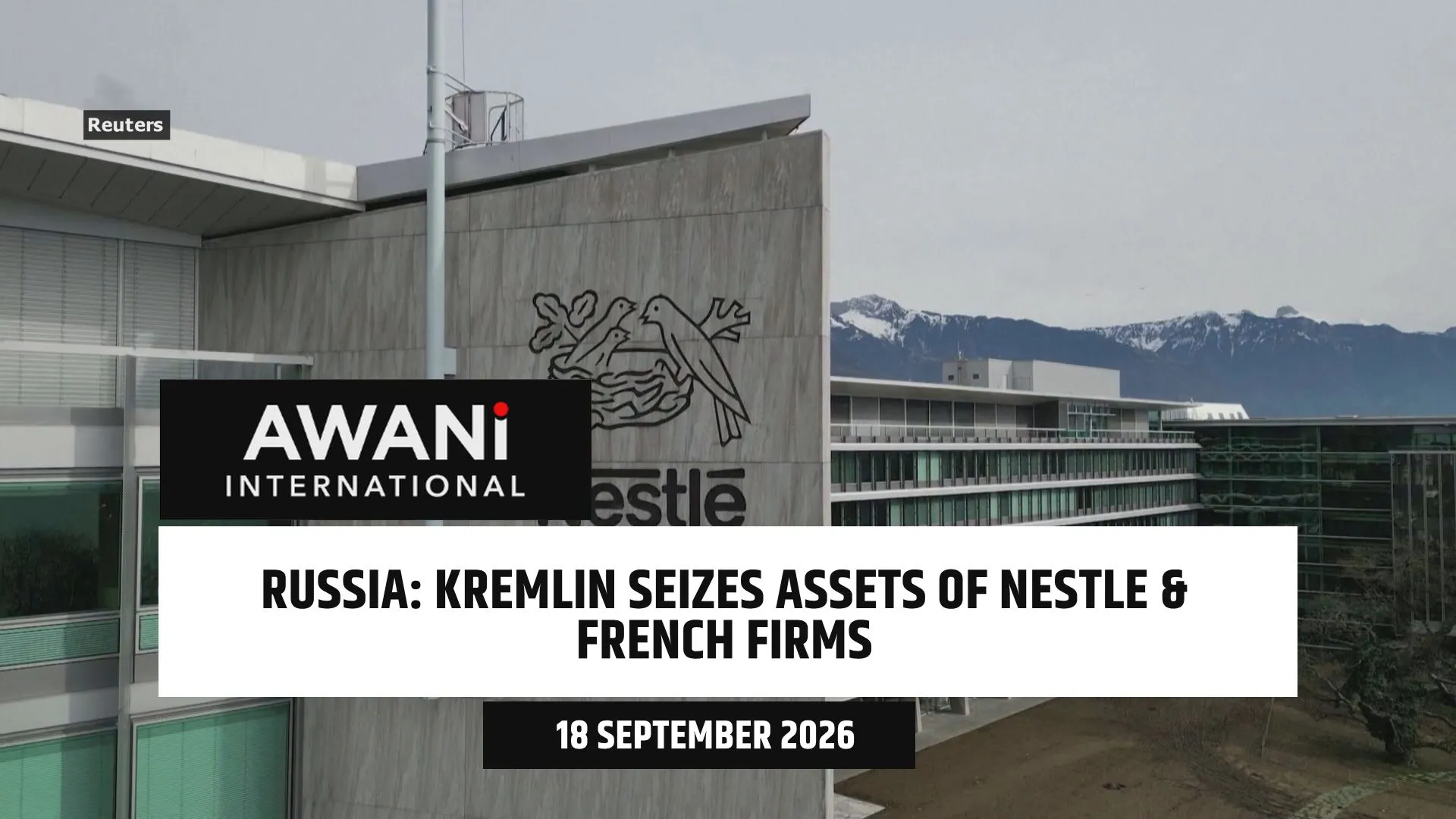 Russia takes control of Nestlé, French firm assets in biggest state takeover since 2024