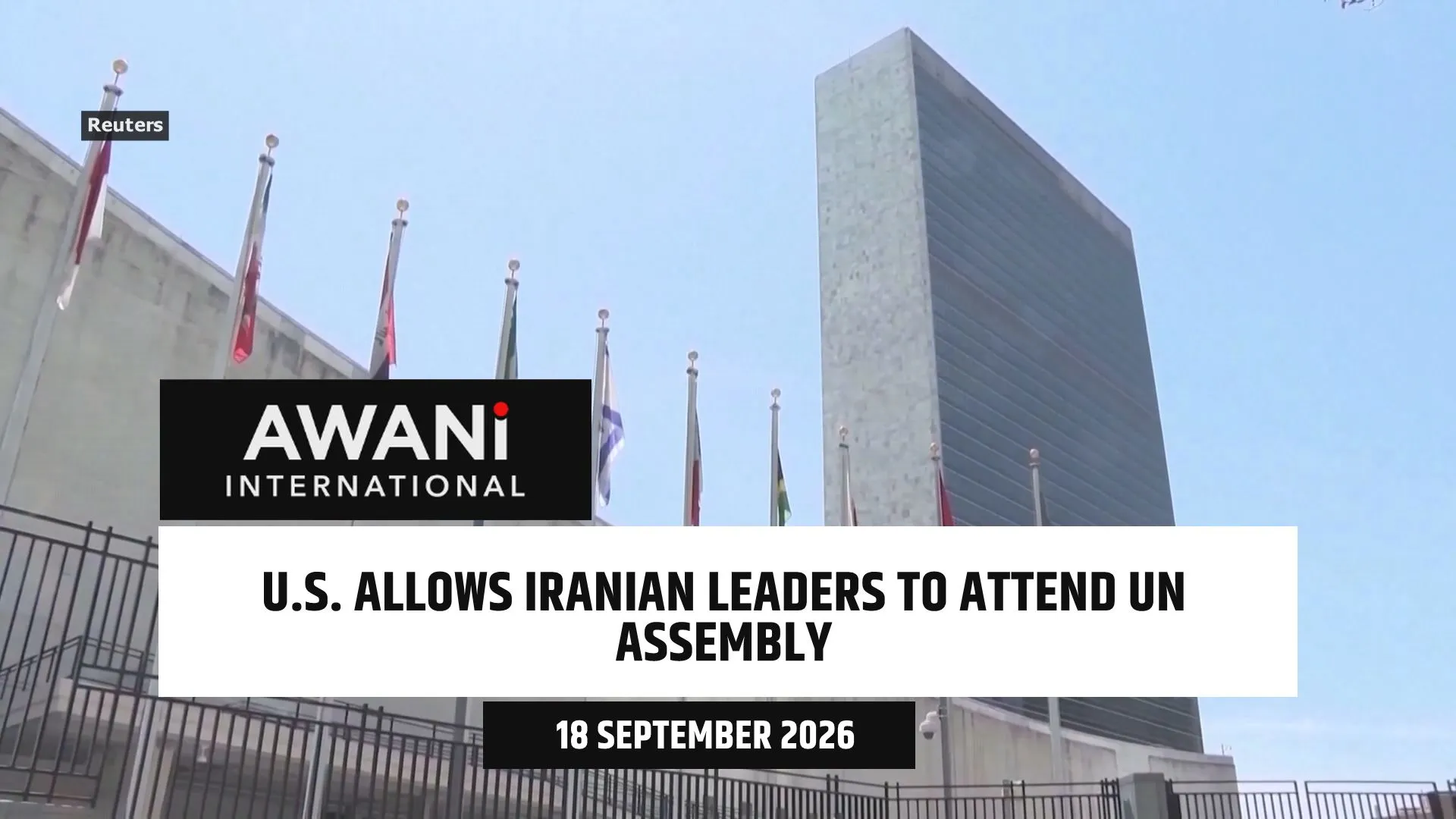 U.S. allows Iranian leaders to attend UN assembly