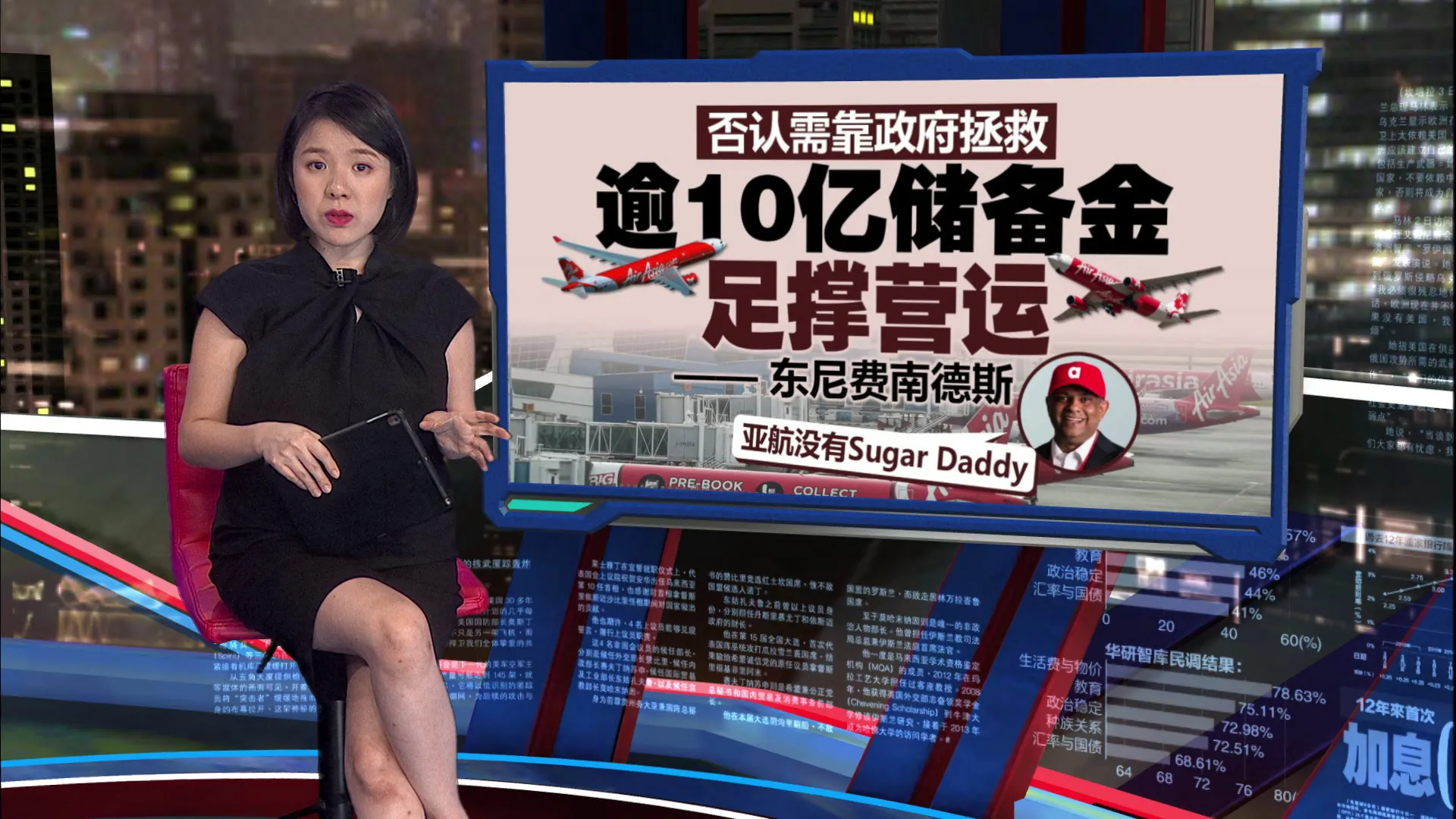 否认靠政府拯救度过危机   东尼: 亚航没有Sugar Daddy