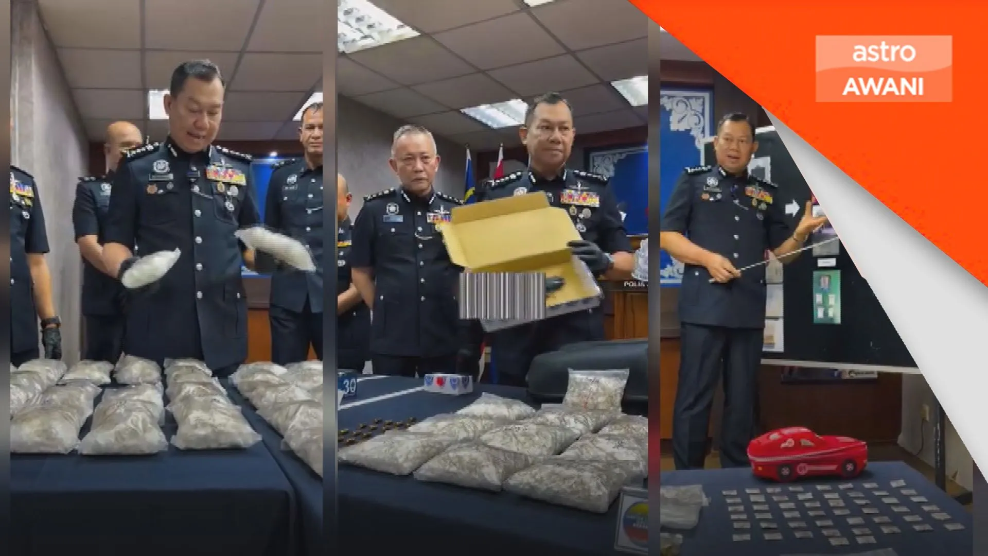 Jenayah: Polis Johor tumpas dua sindiket, rampas dadah dan pistol