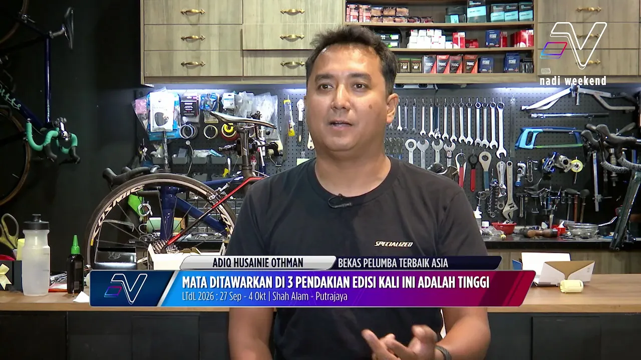 Adiq Husaini titipkan pesanan buat pelumba negara menjelang LDTL 2026