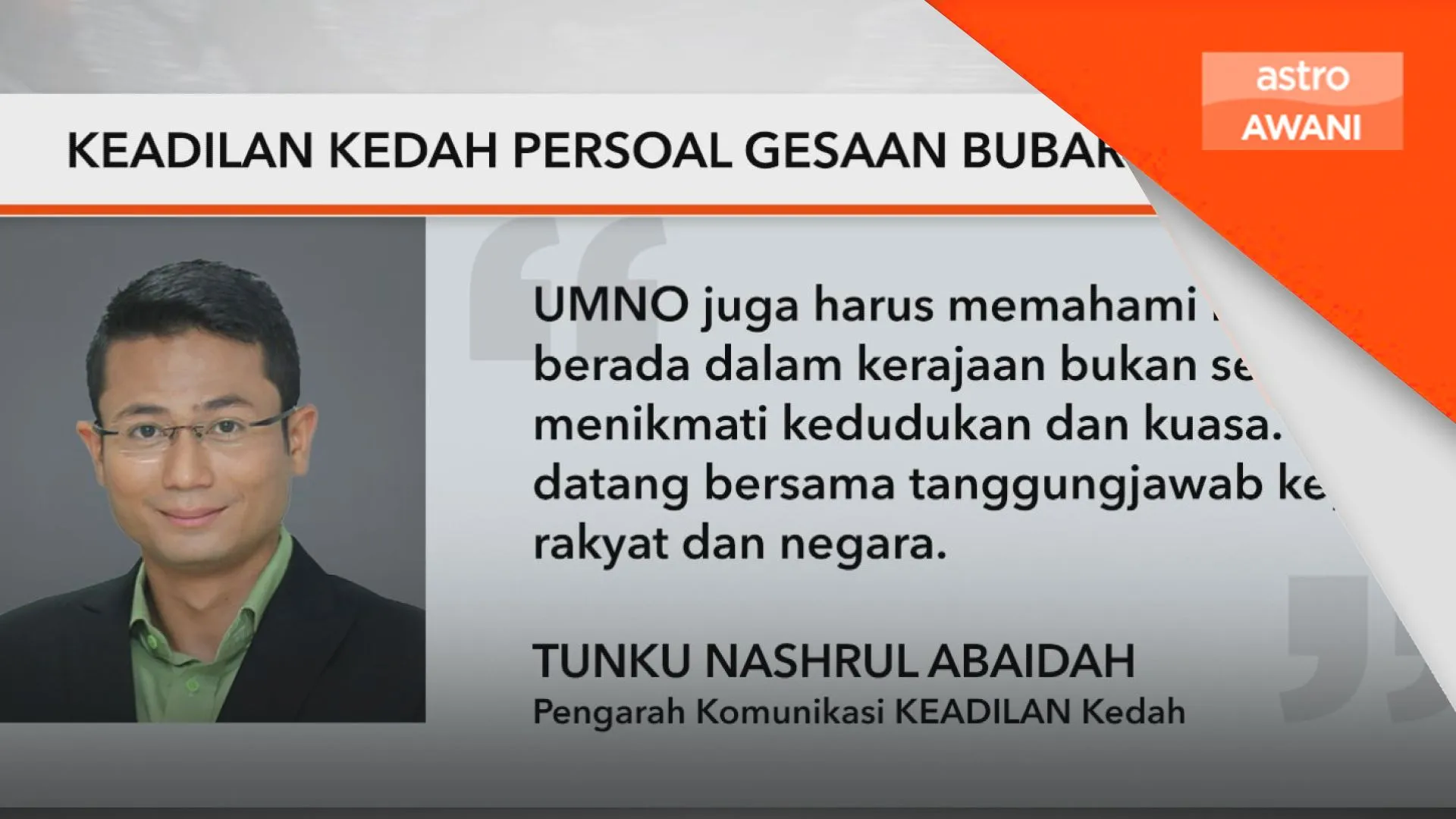 PKR Kedah persoal gesaan bubar Parlimen