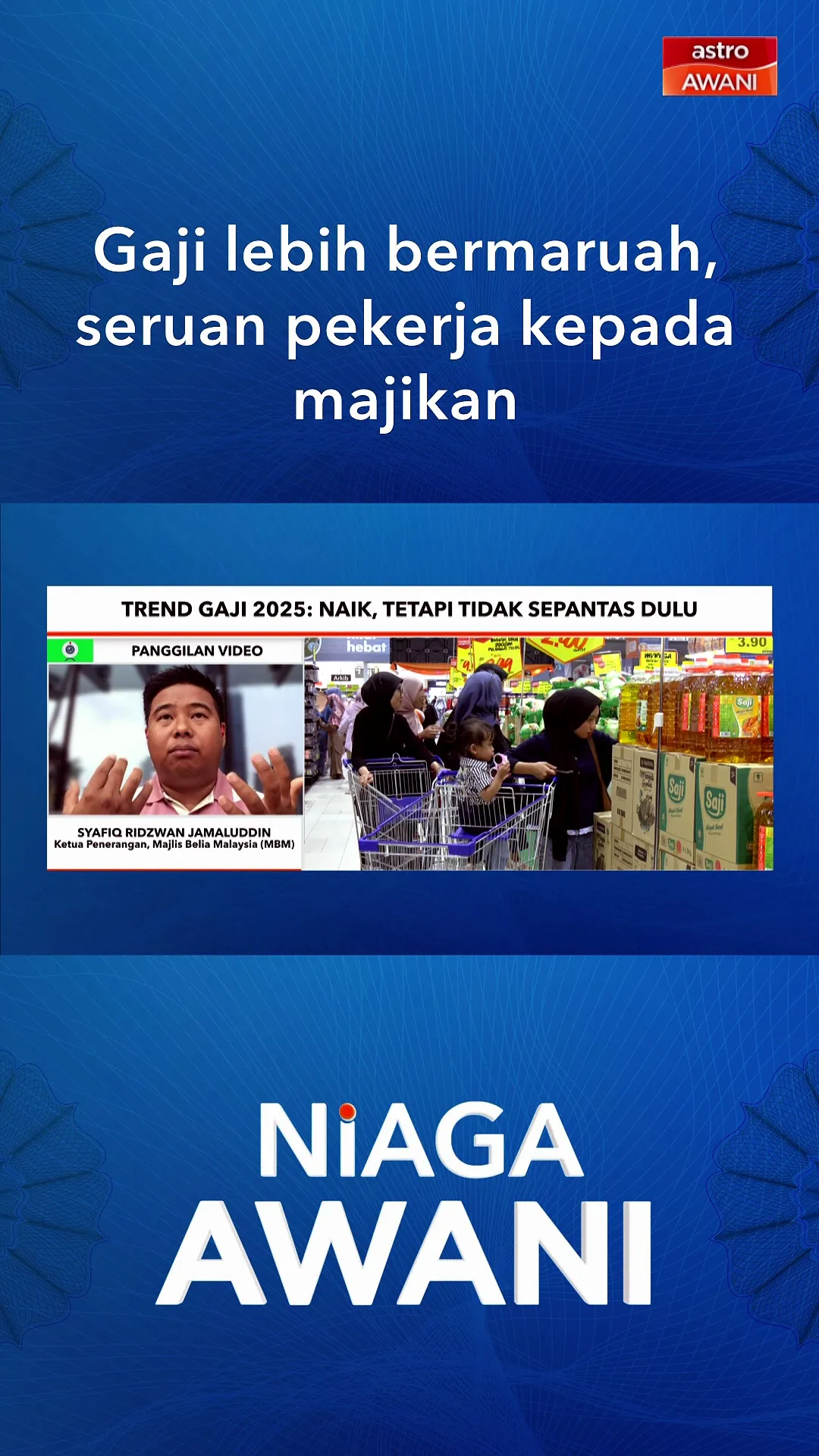 Gaji lebih bermaruah, seruan pekerja kepada majikan