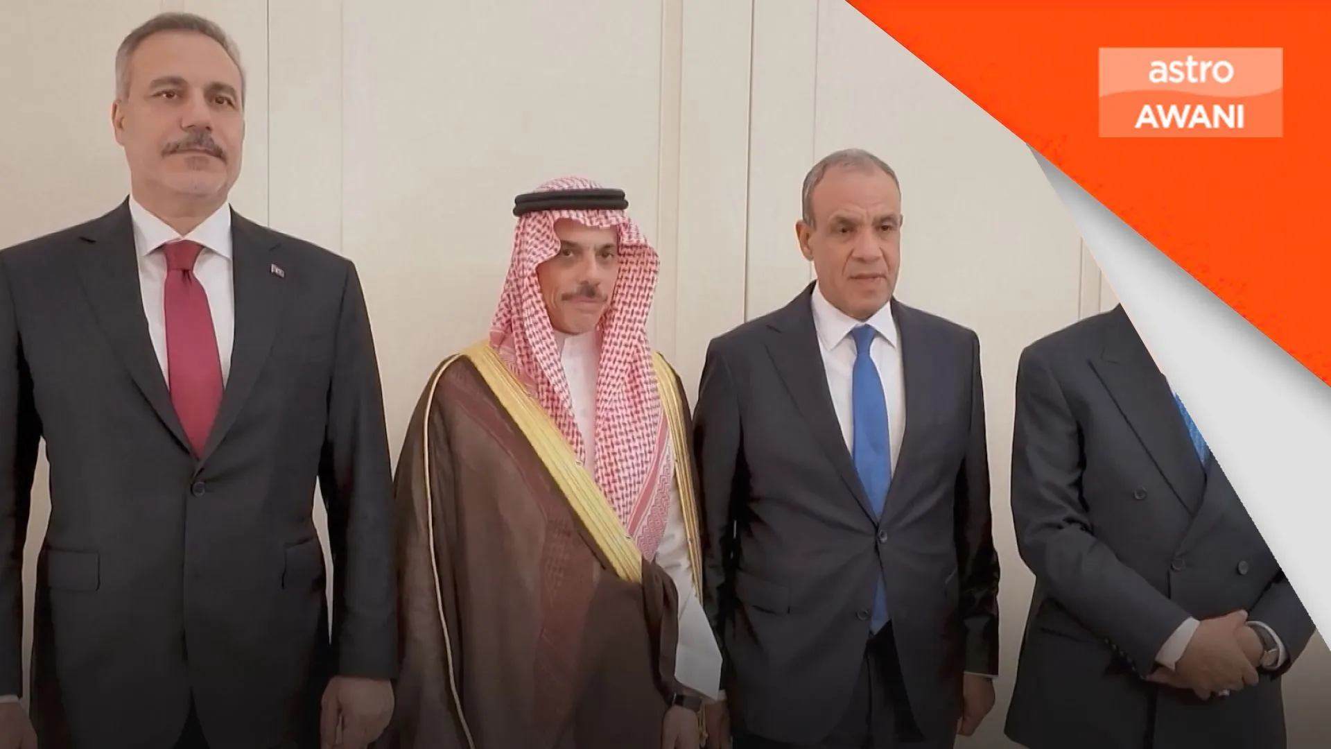 Menteri Luar Turkiye, Mesir, Arab Saudi dan Pakistan bertemu di New York