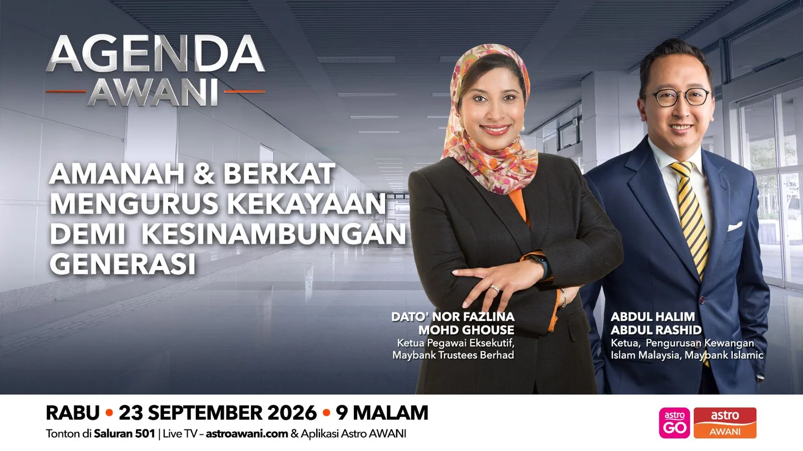 Agenda AWANI: Amanah & berkat mengurus kekayaan demi kesinambungan generasi