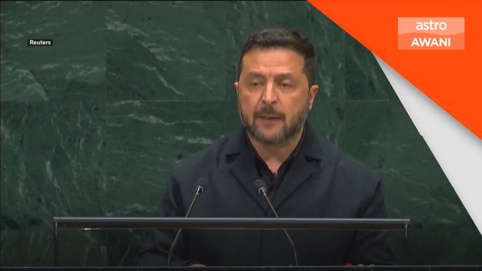 Zelenskyy gesa redakan perang sebelum musim sejuk