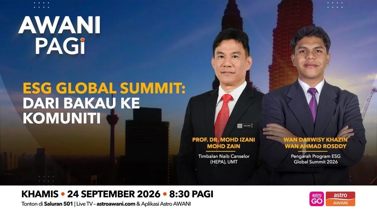 AWANIpagi:  ESG Global Summit | Dari Bakau Ke Komuniti