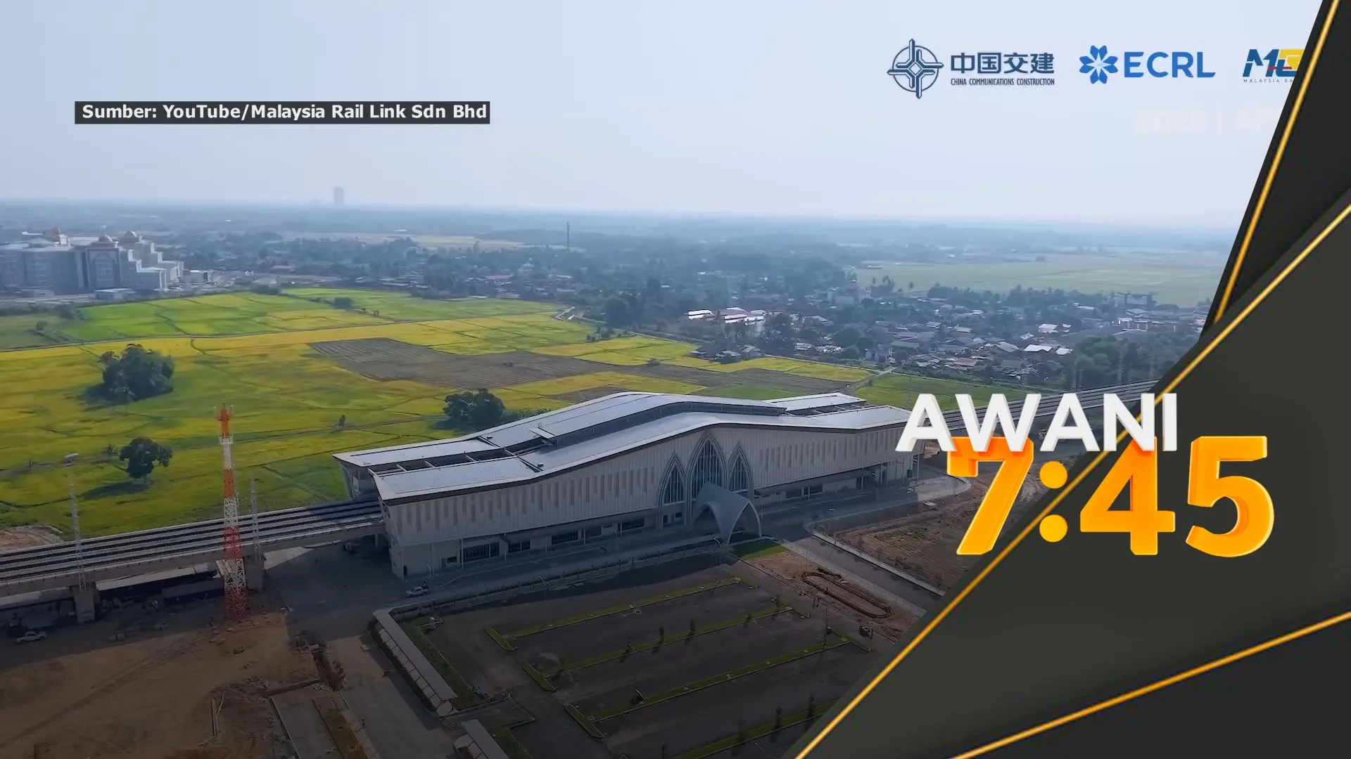 Malaysia, China setuju cadangan sambung jajaran ECRL ke Rantau Panjang