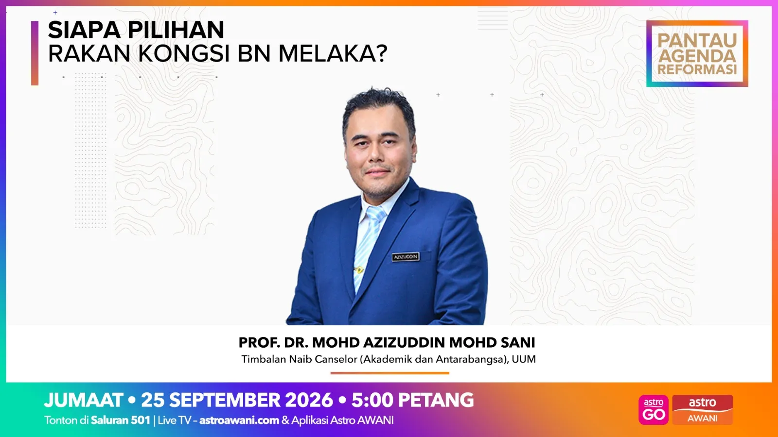 Pantau Agenda Reformasi: Siapa Rakan Kongsi BN Melaka?