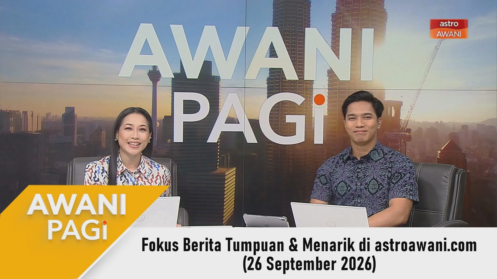 AWANI Pagi: Berita tumpuan & menarik di astroawani.com [26 September 2026]