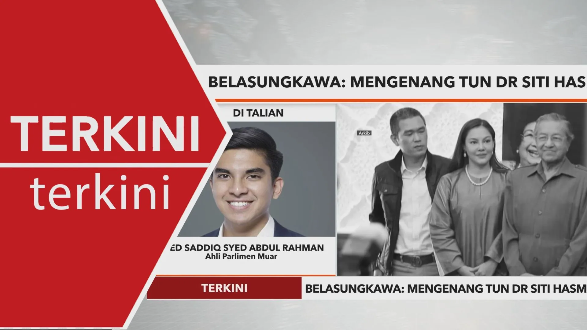 Syed Saddiq kongsi kenangan terakhir bersama Tun Dr Siti Hasmah