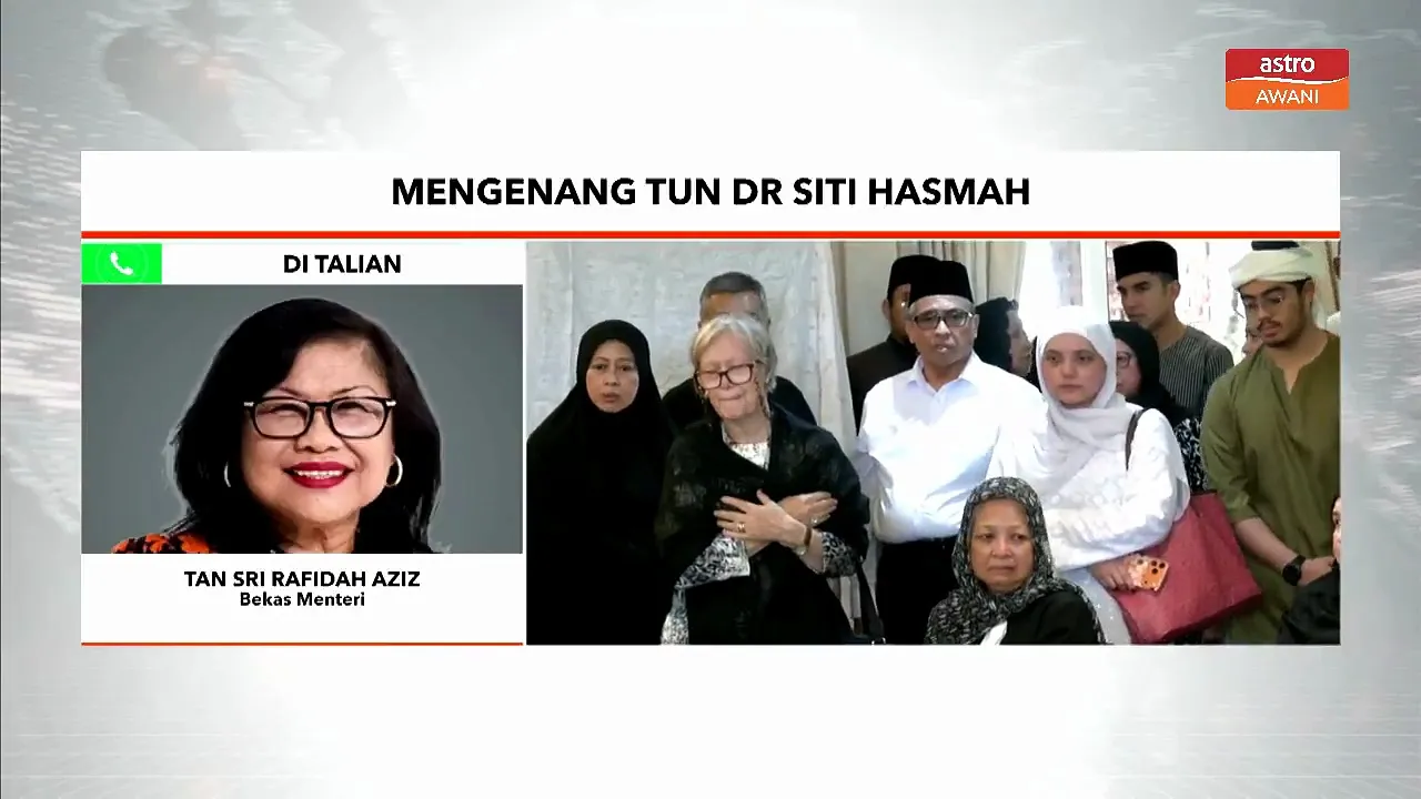 “Di sisi seorang lelaki yang berjaya, ada seorang wanita” - Rafidah Aziz mengenang Tun Dr Siti Hasmah