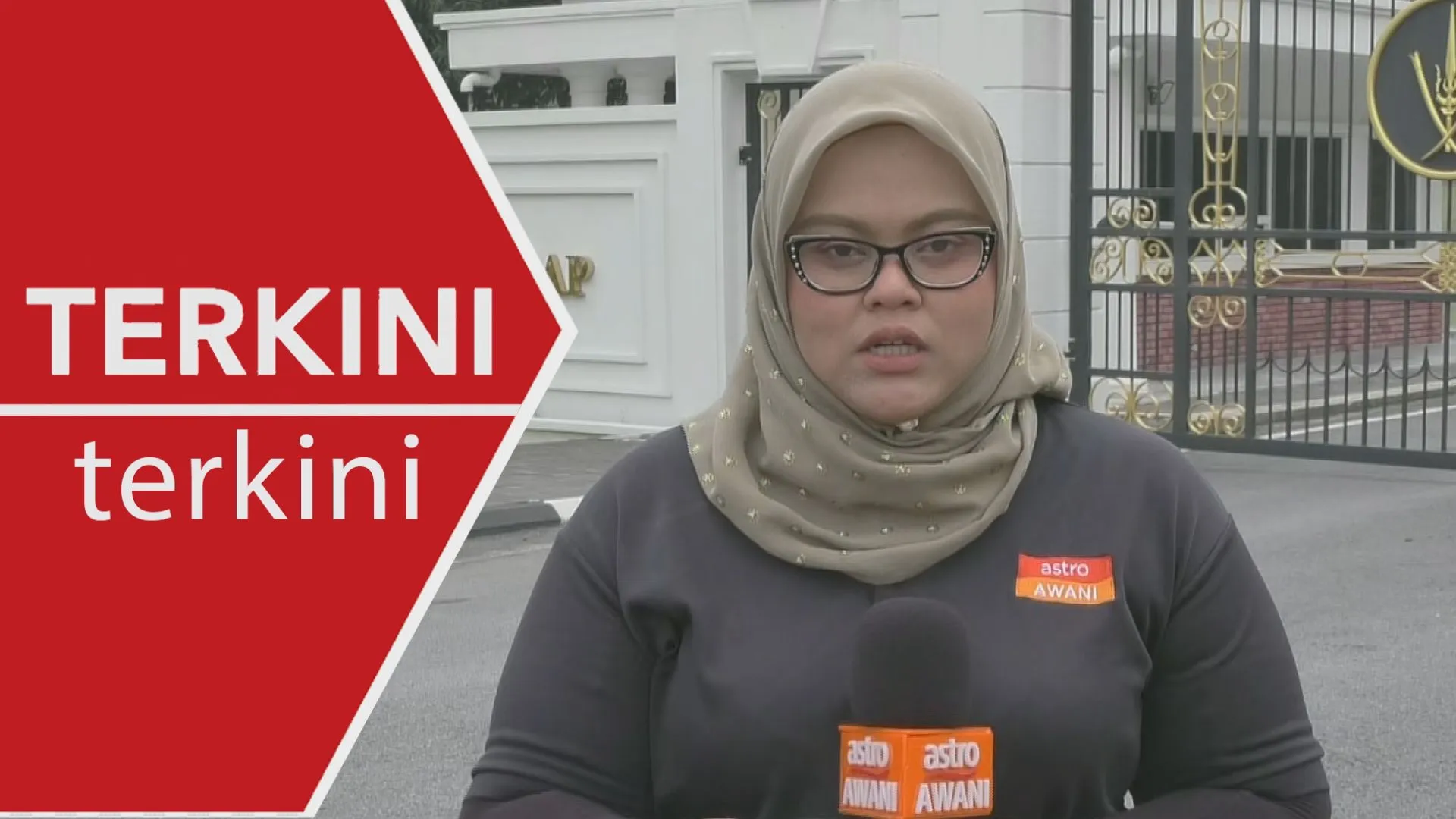 [TERKINI] MB menghadap Tuanku Muhriz, Istana Hinggap jadi tumpuan