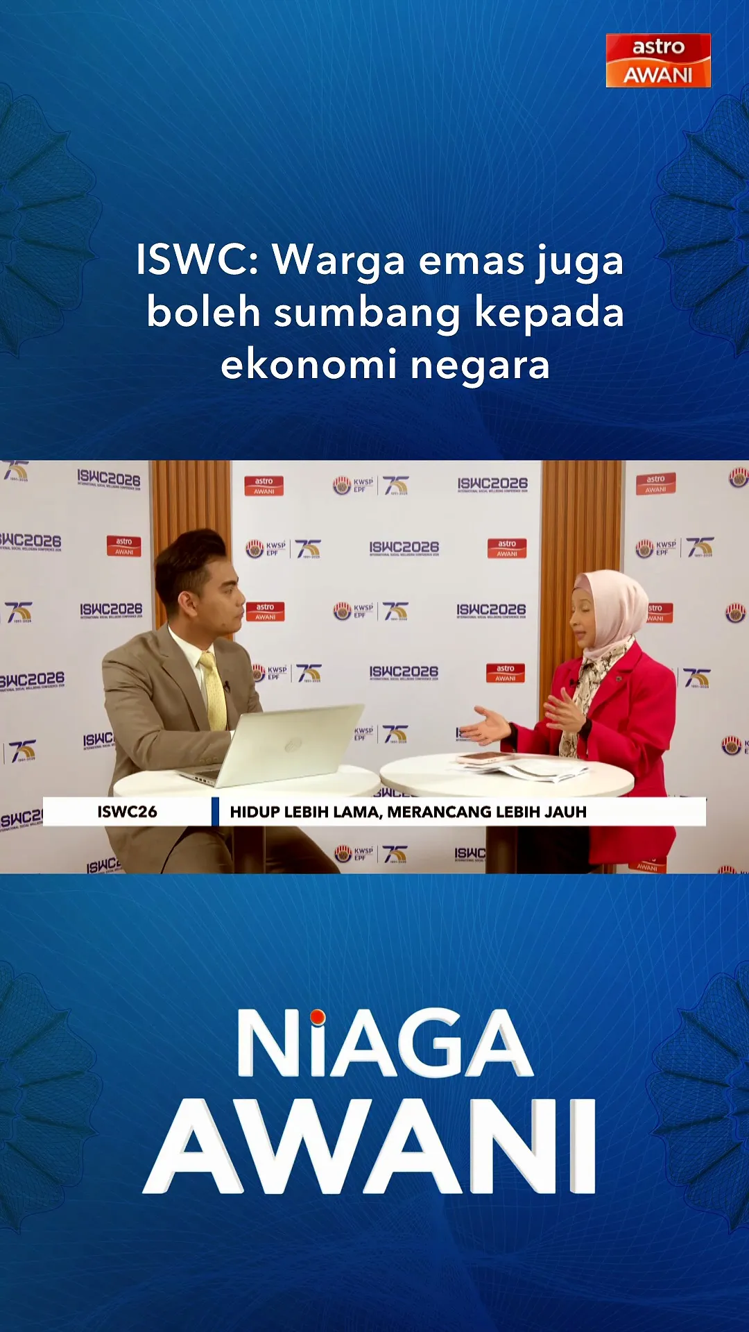 ISWC: Warga emas juga boleh sumbang kepada ekonomi negara