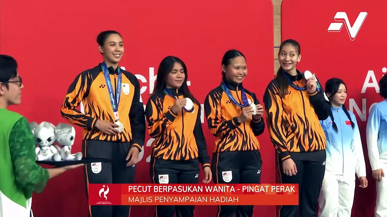 Trio pecut wanita negara pecah rekod kebangsaan, rangkul Pingat Perak..
