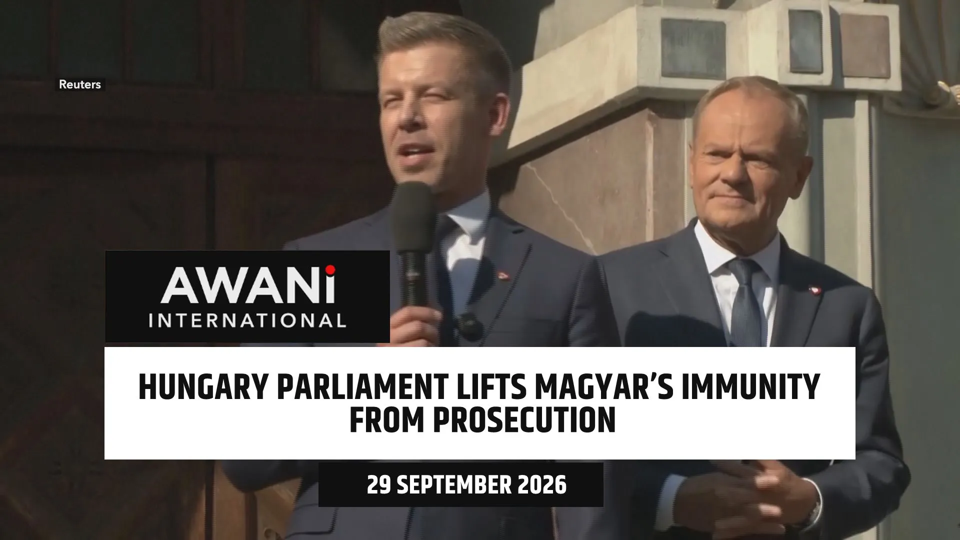 Hungary parliament lifts Magyar’s immunity from prosecution