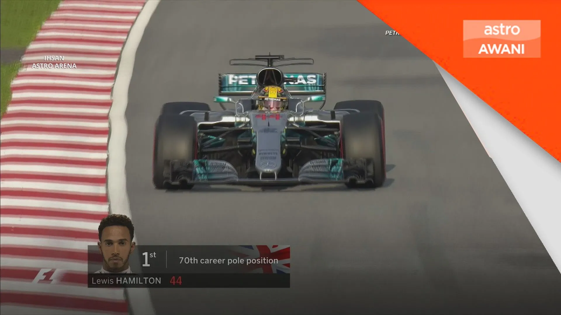 Pesawat terbang rendah sekitar SIC sempena F1 GP Bahrain - CAAM
