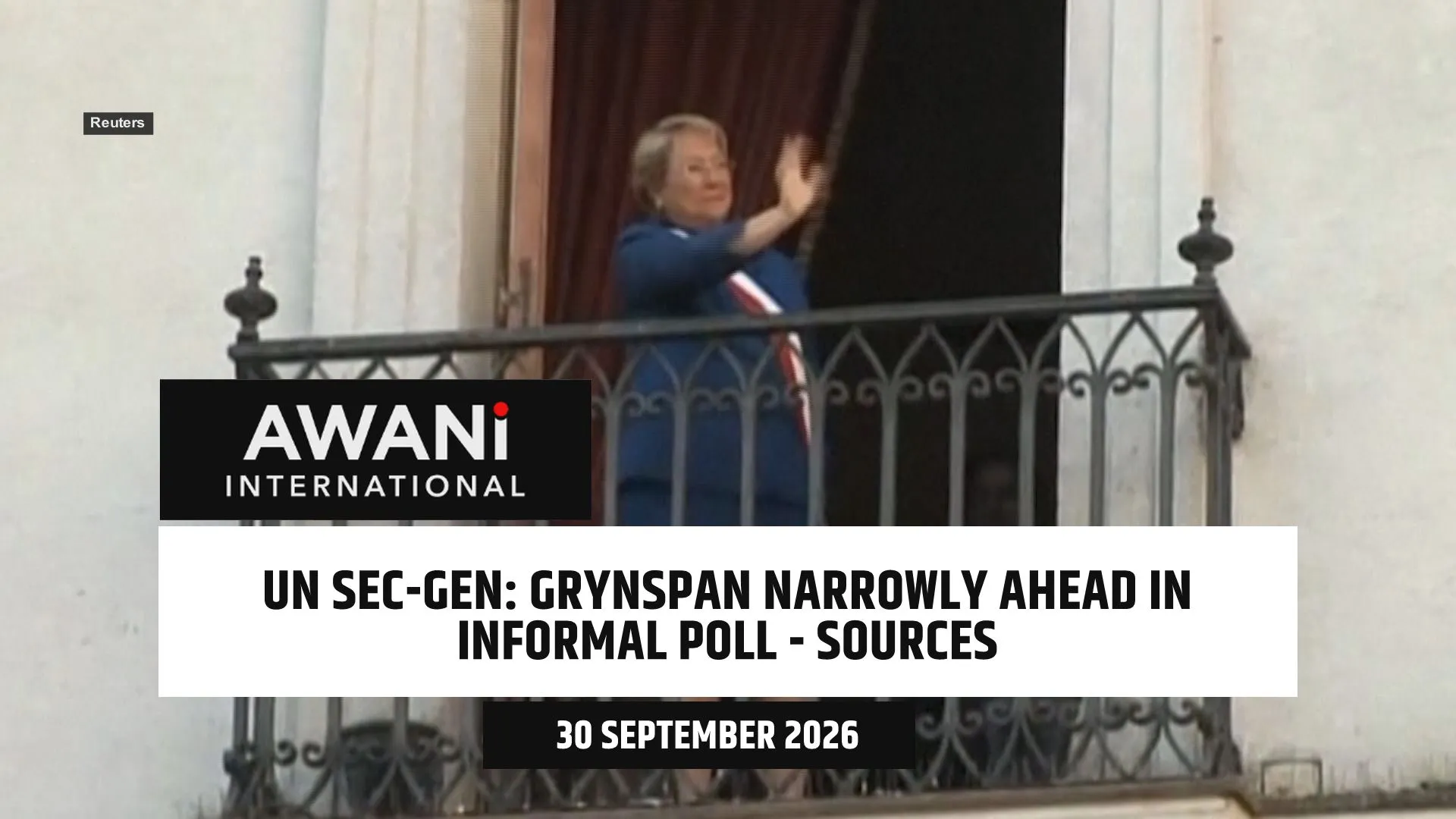 Costa Rica's Grynspan narrowly ahead in fourth round of voting for next UN chief, sources say