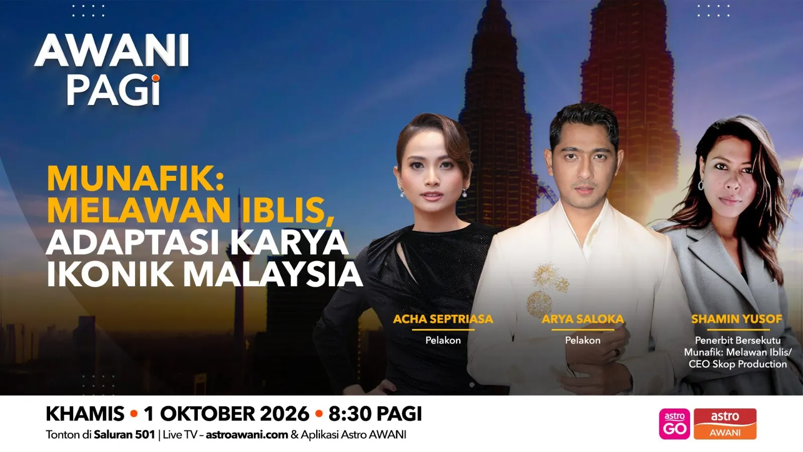 AWANI Pagi: Munafik | Melawan Iblis - Adaptasi karya ikonik Malaysia