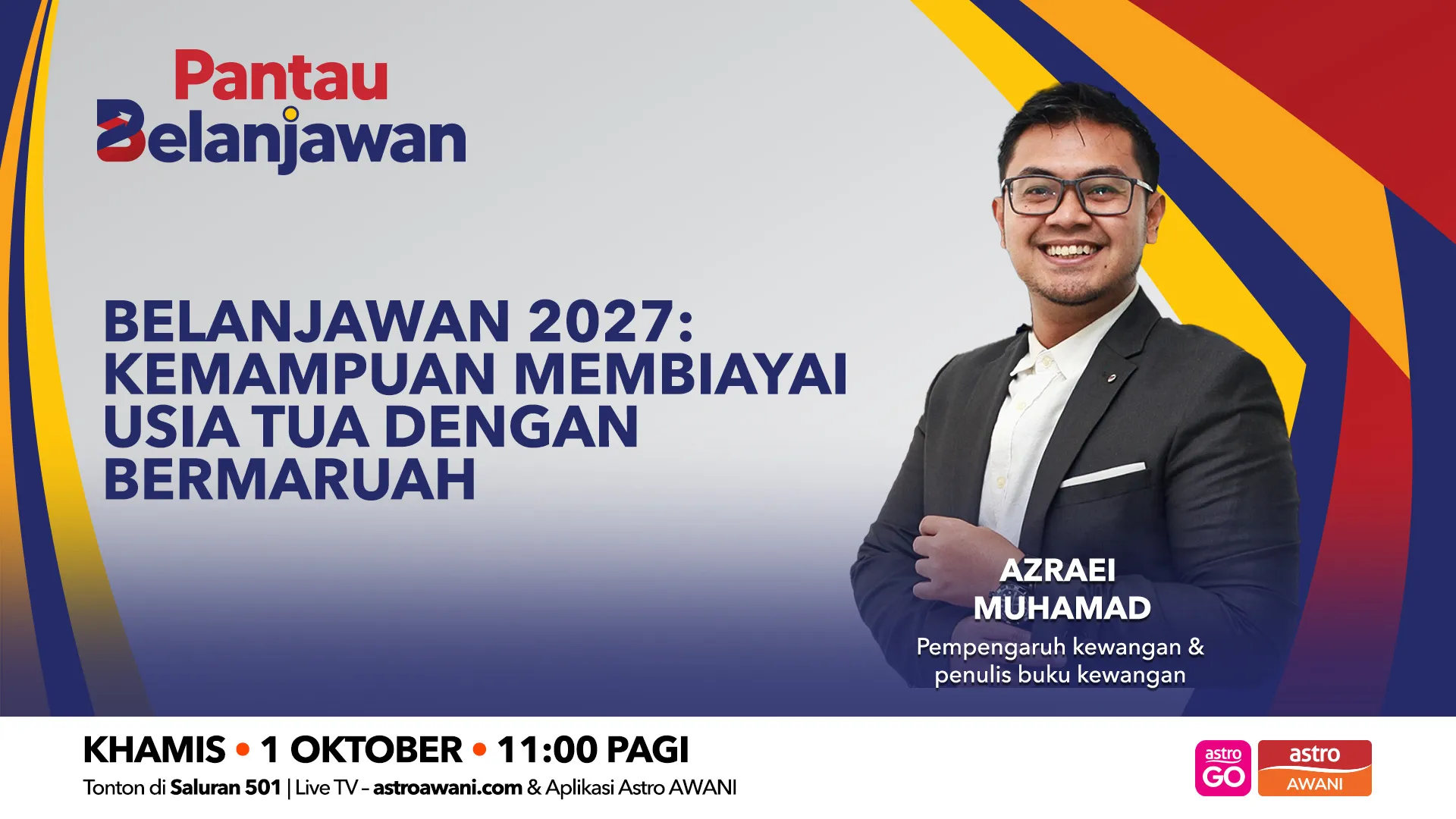 Pantau Belanjawan: Belanjawan 2027 | Kemampuan membiayai usia tua dengan bermaruah