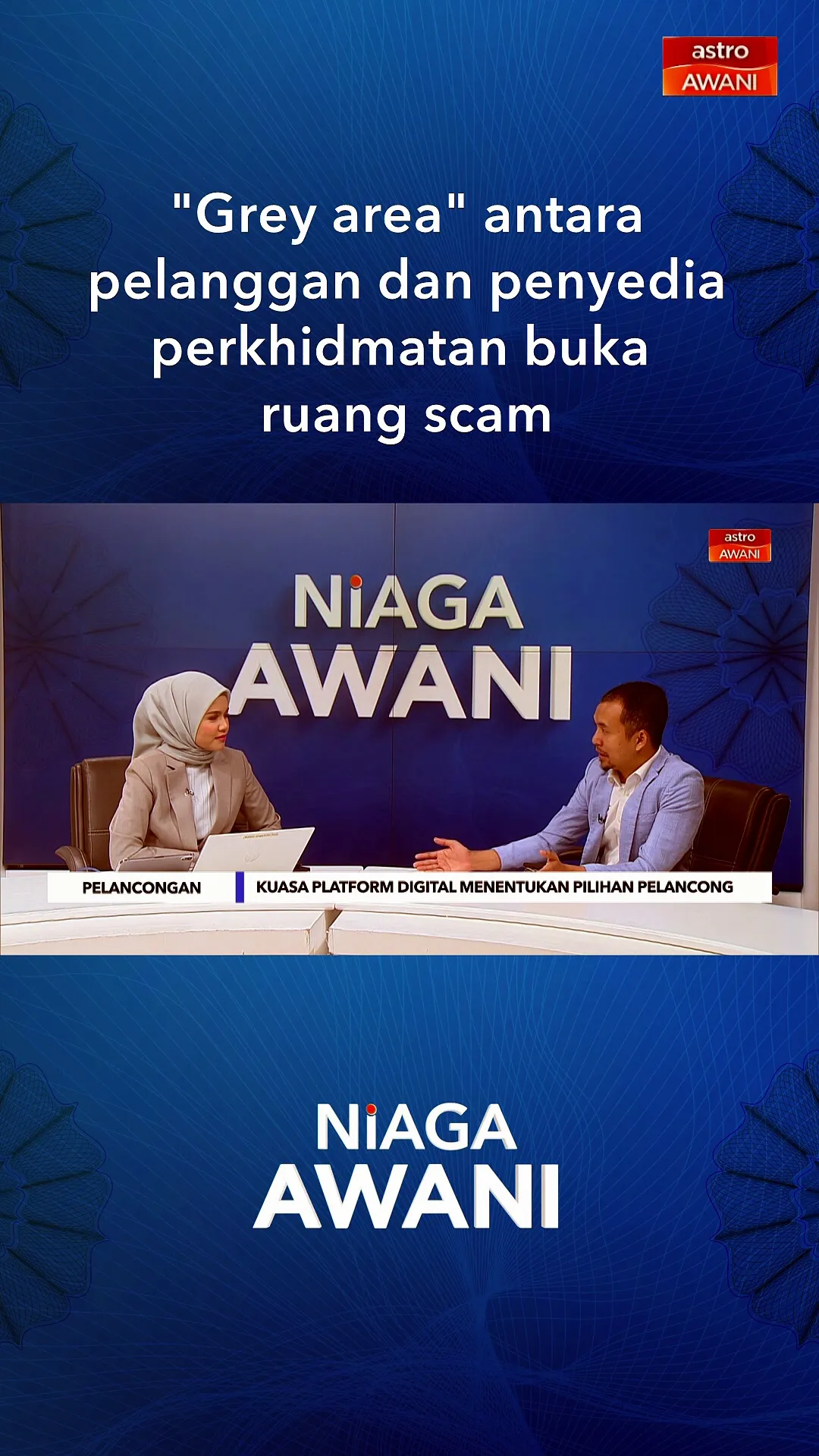 "Grey area" antara pelanggan dan penyedia perkhidmatan buka ruang scam