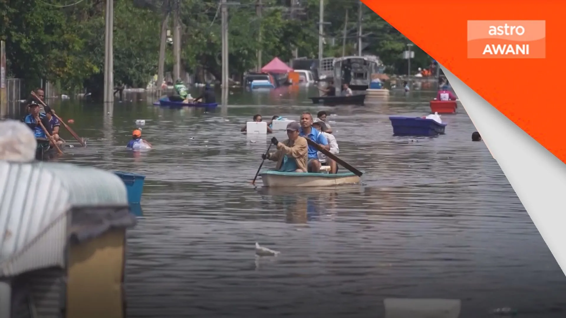 Ramalan hujan lebat, Thailand perkasa usaha tangani banjir
