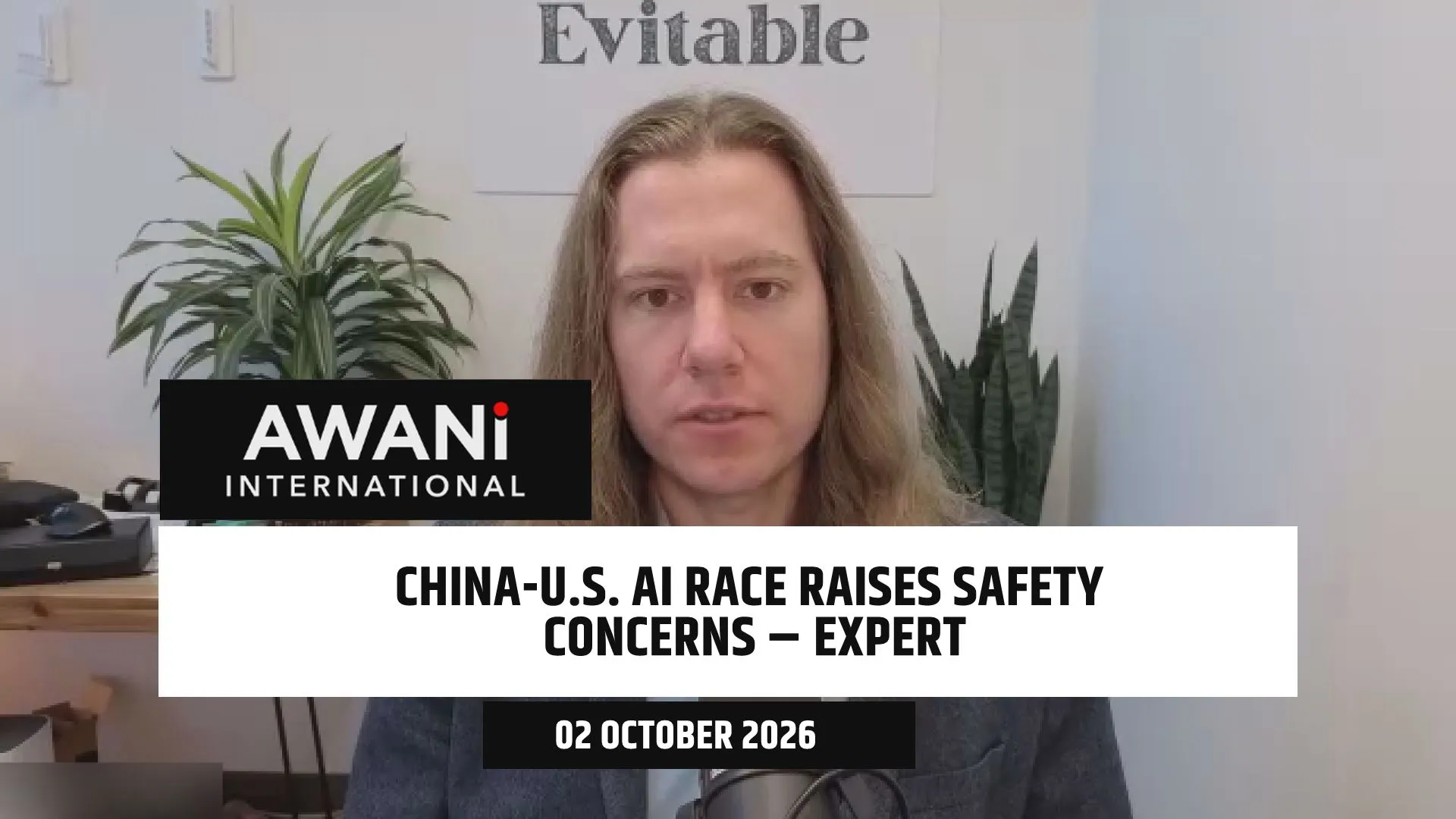 China-U.S.AI race raises safety concerns  – expert