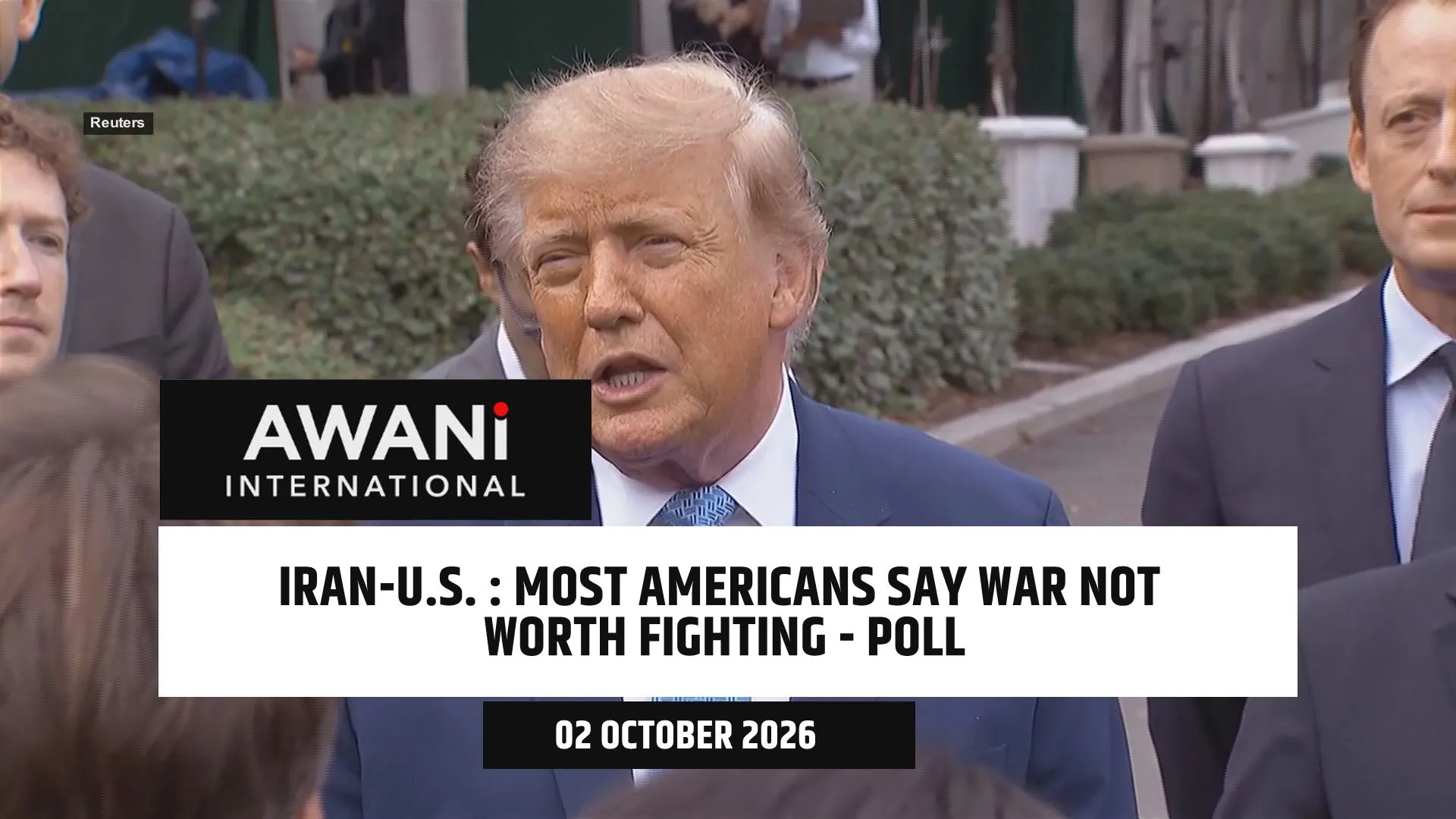 Most Americans say U.S.-Israel war on Iran not worth fighting