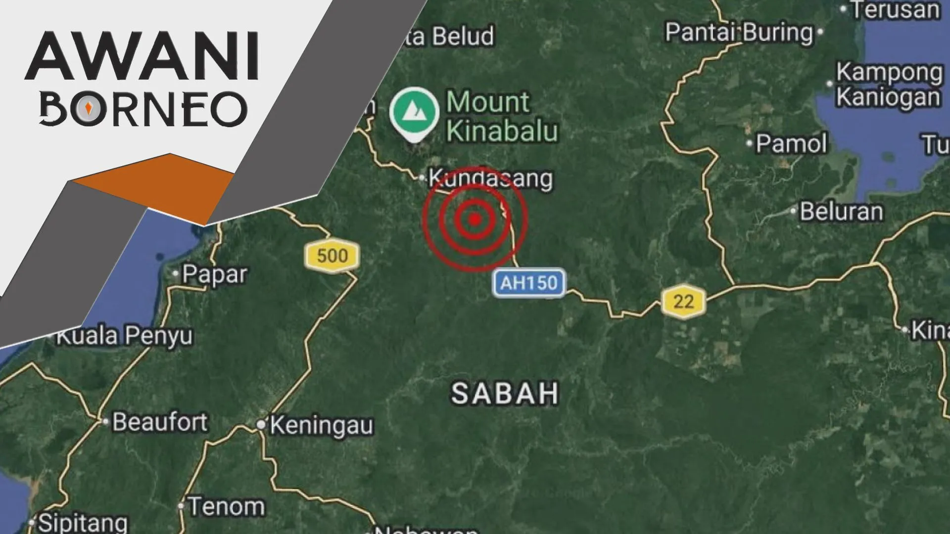 Gempa Bumi Lemah Magnitud 3.5 Gegar Ranau