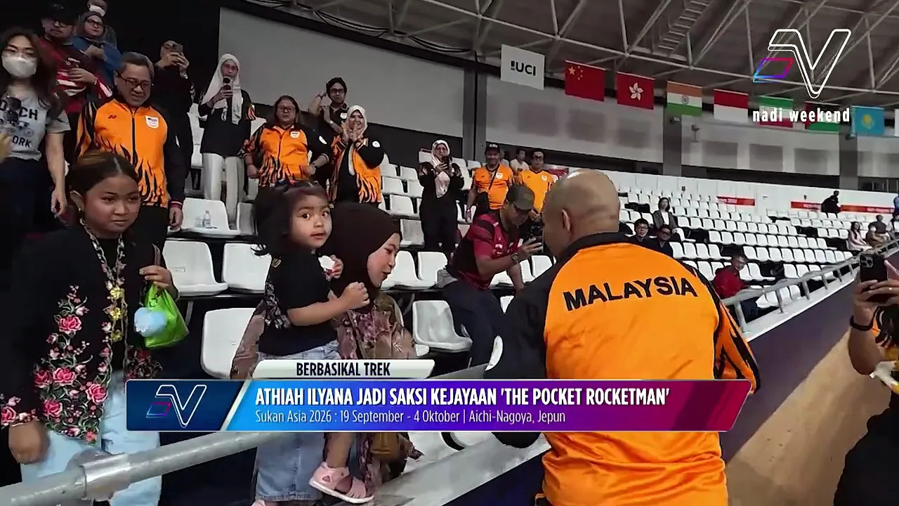 Sukan Asia 2026: Kehadiran isteri dan anak-anak jadi suntikan semangat terhebat buat The Pocket Rocketman!