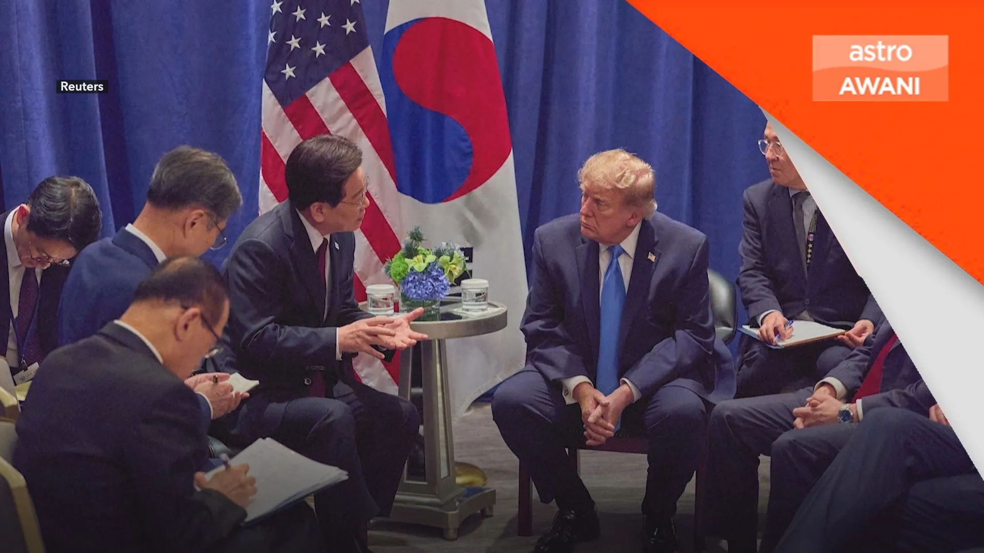 Trump ugut 'caj lebih' terhadap Korea Selatan