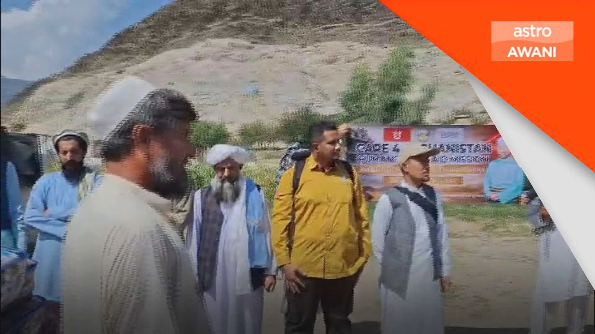 Mangsa gempa Afghanistan terima bantuan musim sejuk NGO Malaysia