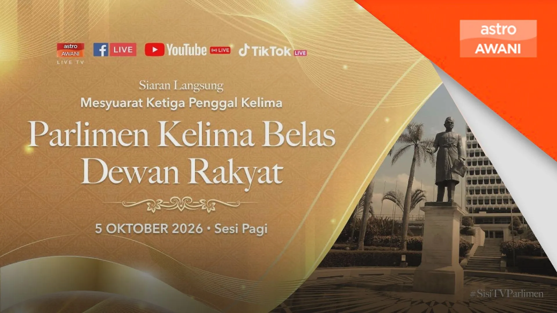 Sidang Dewan Rakyat 5 Oktober 2026 | Sesi Pagi