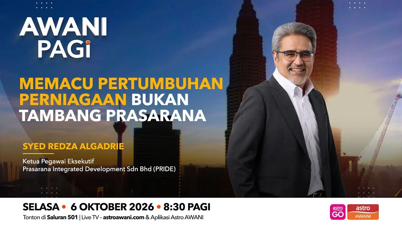 AWANI Pagi: Memacu pertumbuhan perniagaan bukan tambang prasarana