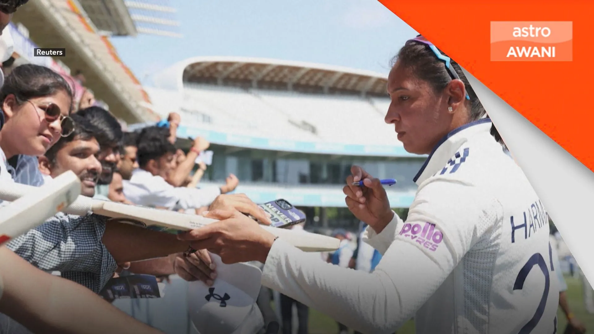 Harmanpreet Kaur lepas jawatan Kapten India