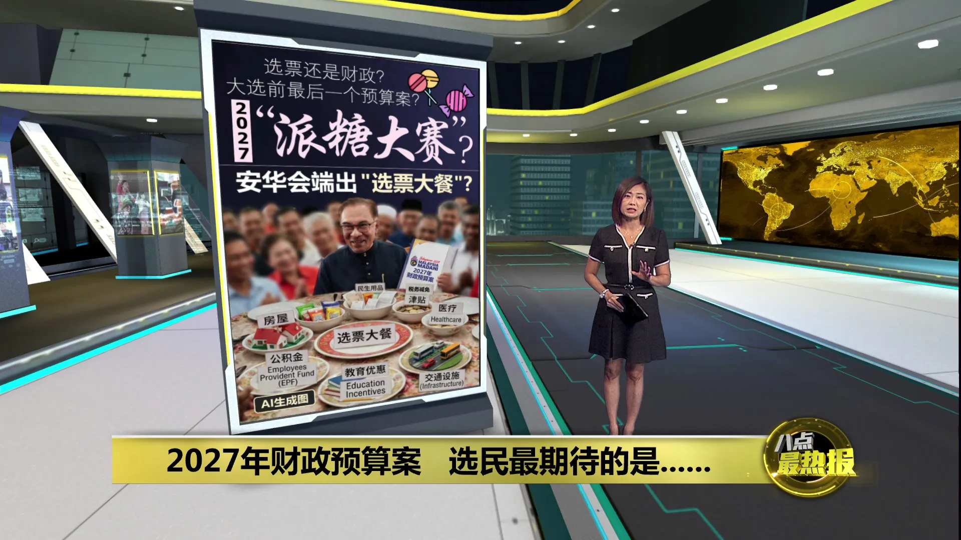 任内最后一份选前财案?   选民最期待的是......