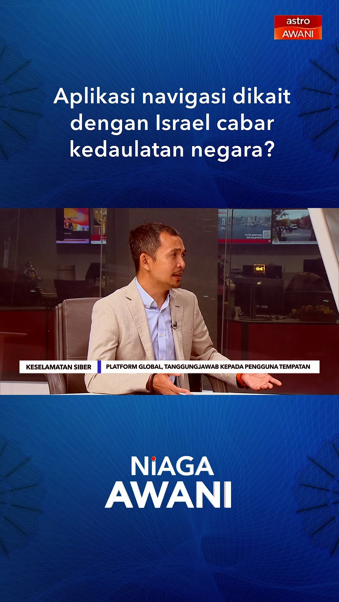 Aplikasi navigasi dikait dengan Israel cabar kedaulatan negara?