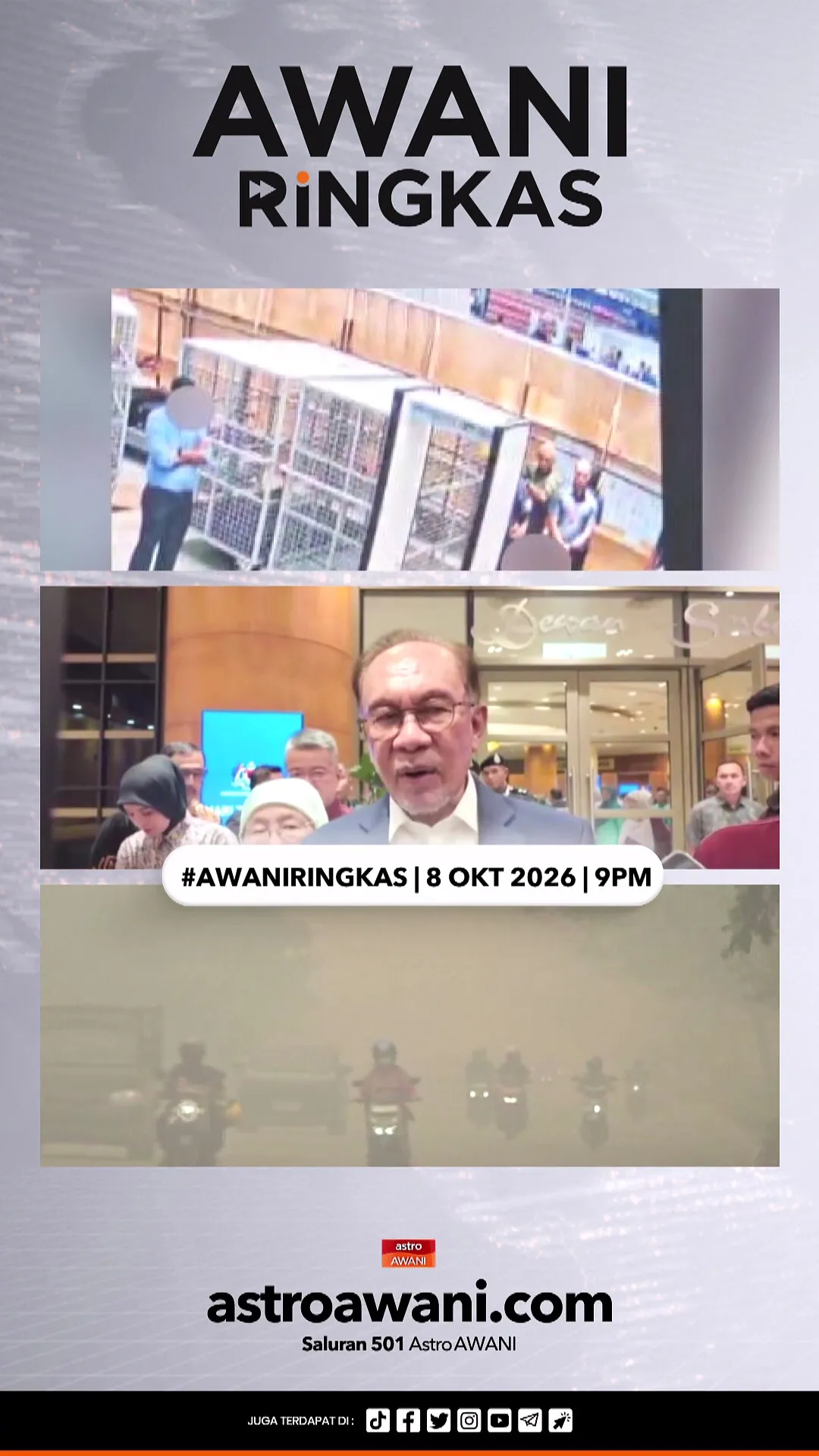 #AWANIRingkas 08 Oktober 2026 | 9PM